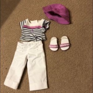 American Girl sailing outfit
